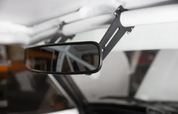 Racing 17" Wide Angle Rear View Mirror